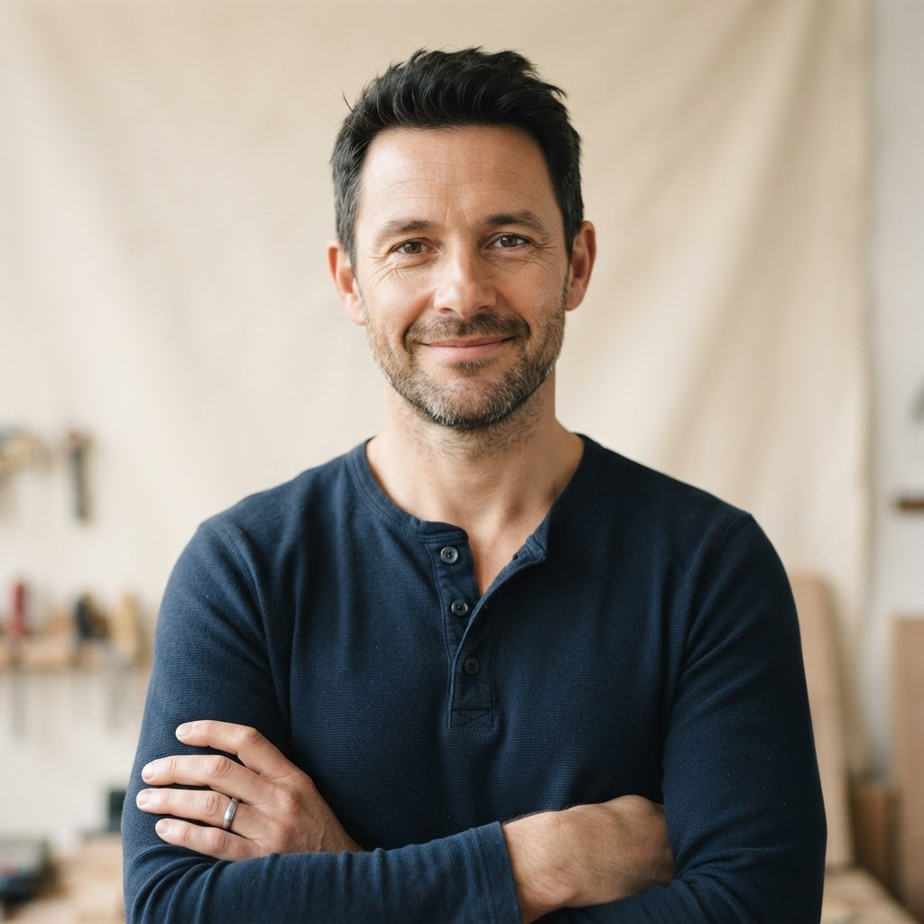 Adam, the multi-trade handyman behind According To Adam